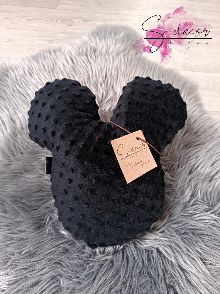 Polštářek mickey černý Premium