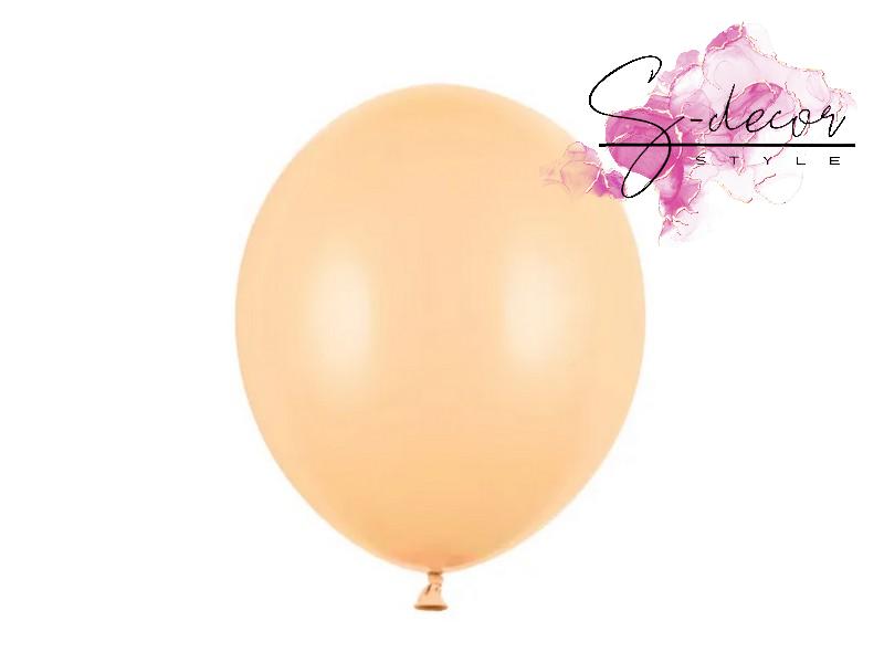 Balónky pastel light peach 27cm 10ks
