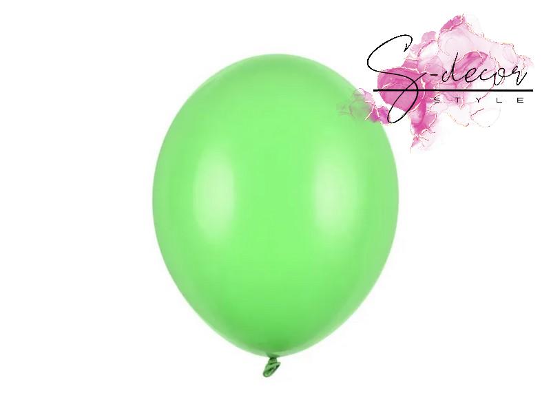 Balónky pastel lime green 27cm 10ks