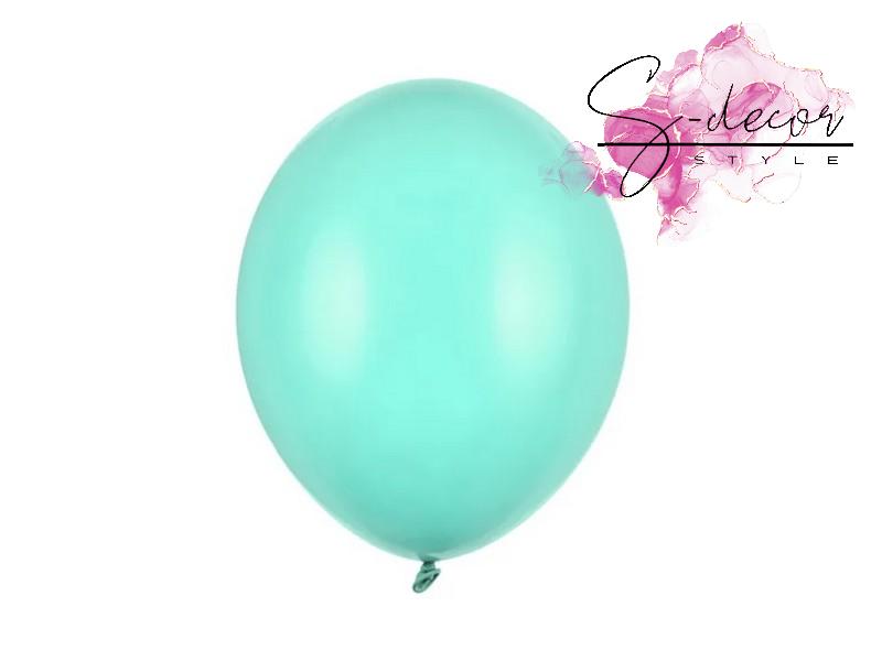 Balónky pastel light mint 27cm 10ks