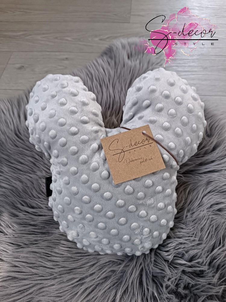 Polštářek mickey sv.šedý Premium