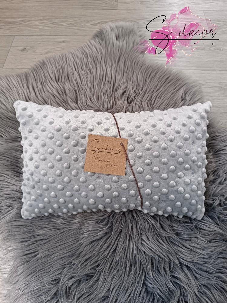 Polštářek obdelník sv.šedý Premium