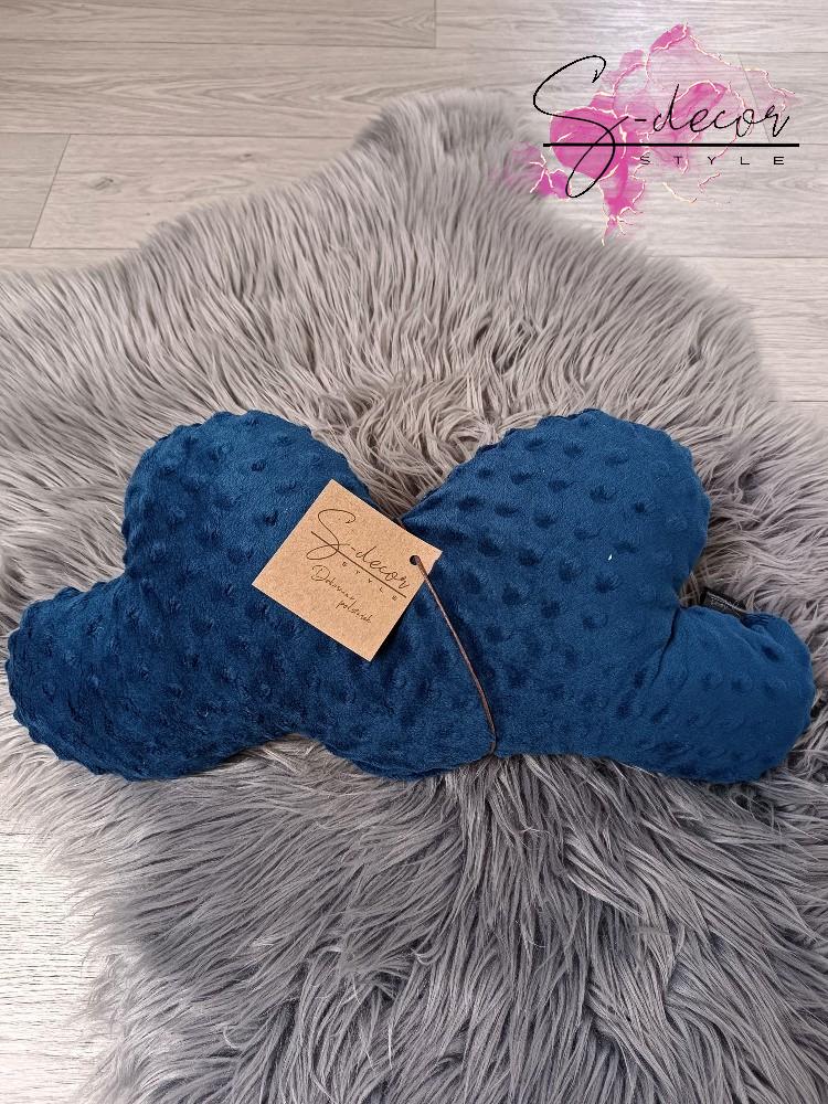 Polštářek mráček tm.modrý Premium