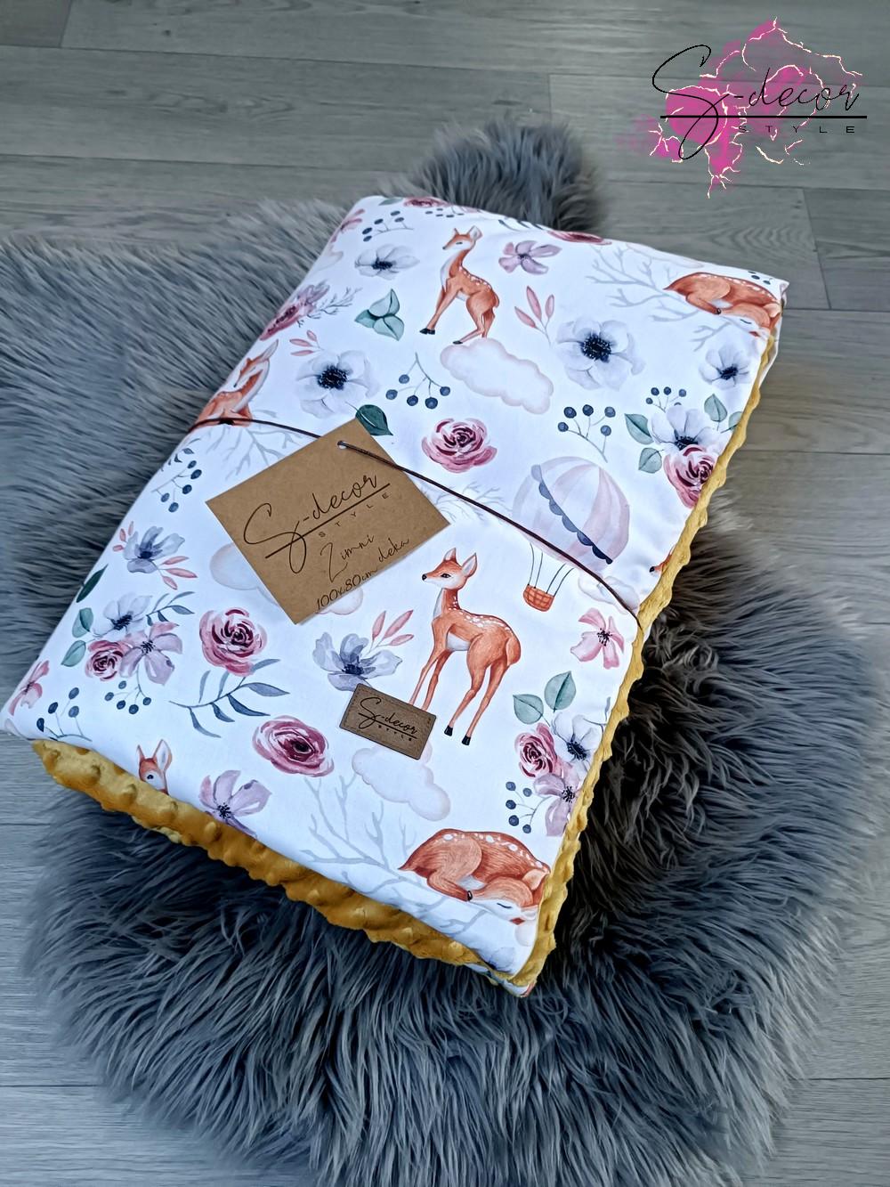 Zimní deka srnečky premium/deluxe