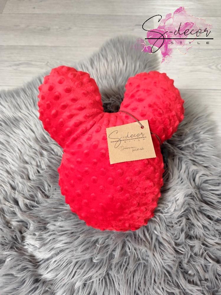 Polštářek mickey červený Premium