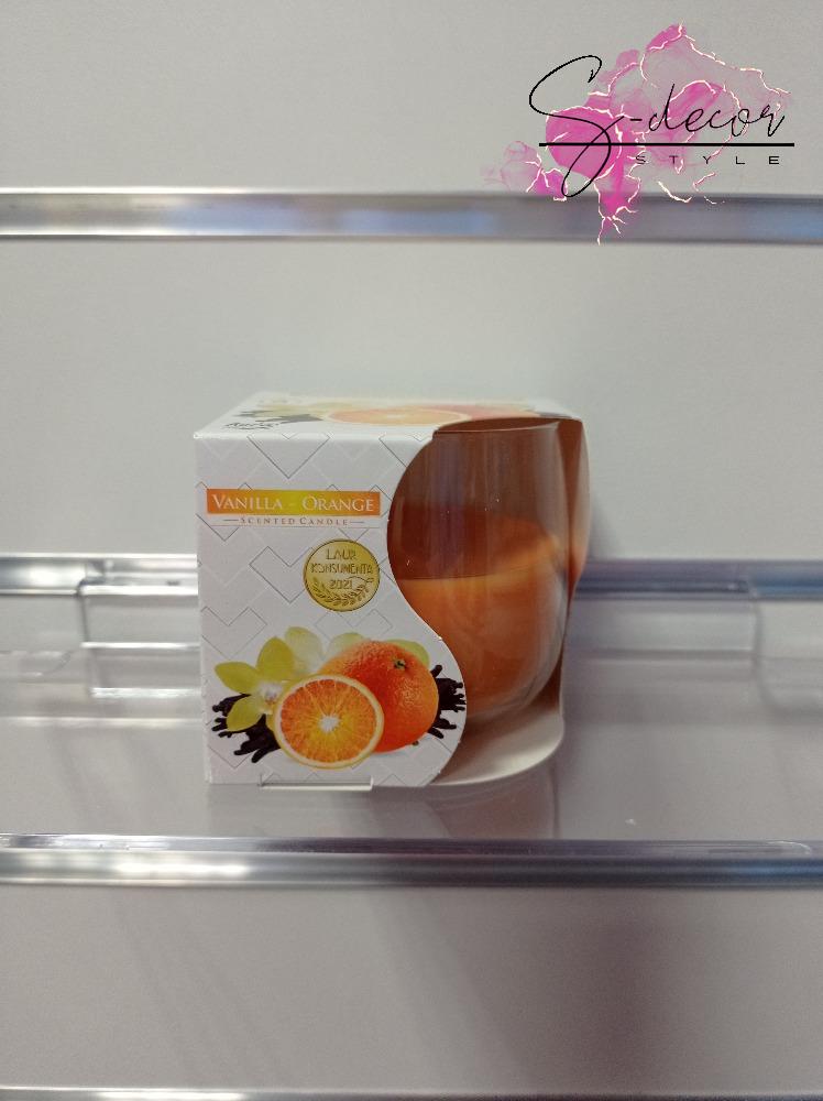 Vonná svíčka vanilla - orange